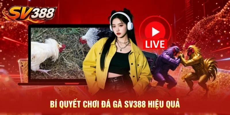 Bí quyết chơi đá gà SV388 hiệu quả