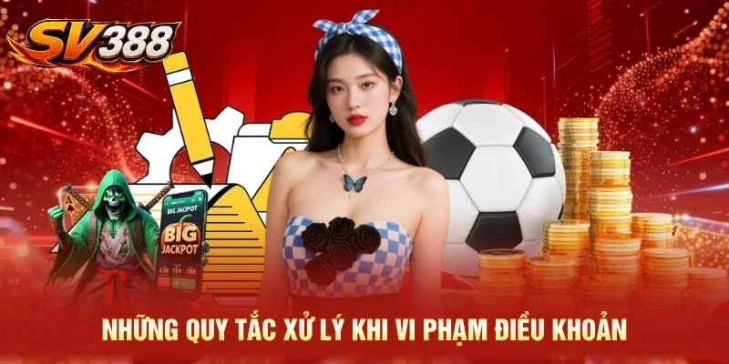 Những quy tắc xử lý khi vi phạm điều khoản